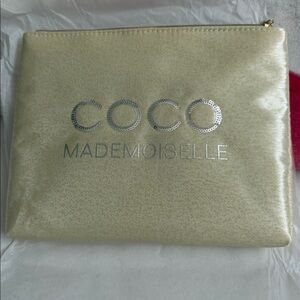 GWP  CoCo Chanel Cream Clutch Bag